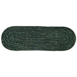 Chenille Tweed Braided Rug 2'x6'
