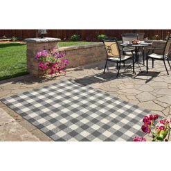 Garland Rug Country Living Buffalo Plaid 7' X 10' Indoor/Outdoor Area Rug -Exquisite Home imageService 1238