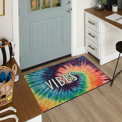 Mohawk Home Tie Dye Vibes 2'x3'4" Rug 2 Mohawk Home Tie Dye Vibes 2'x3'4" Rug - Image 2