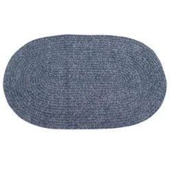 Chenille Solid Braided Rug 30"x50"