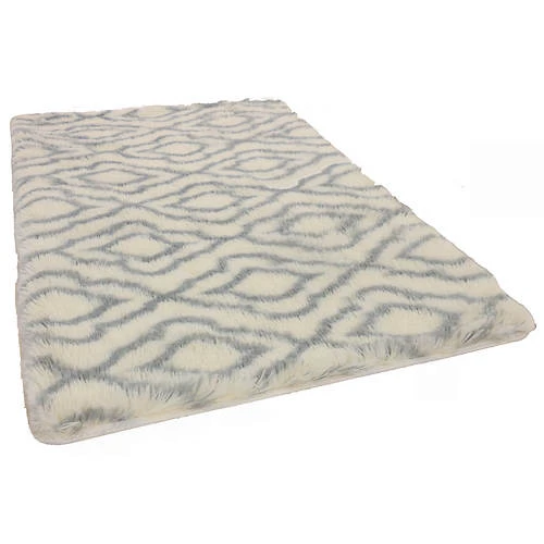 Kashi Home Penny 30"x50" Printed PV Fur Rug 3 Kashi Home Penny 30"x50" Printed PV Fur Rug - Image 3