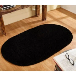 Chenille Solid Braided Rug 42"x66" -Exquisite Home imageService 1544