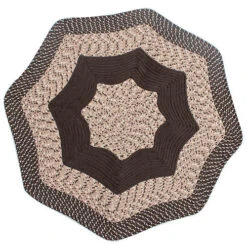 Braided 48"x 48" Octagon Rug 8 Braided 48"x 48" Octagon Rug -Exquisite Home imageService 1550