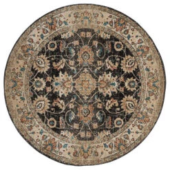 Vintage Collection 94" Round Rug -Exquisite Home imageService 1652