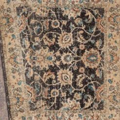 Vintage Collection 94" Round Rug -Exquisite Home imageService 1655