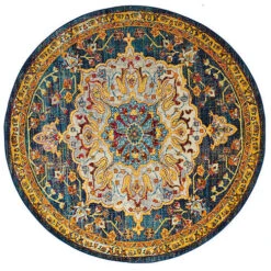 Vintage Collection 94" Round Rug -Exquisite Home imageService 1660