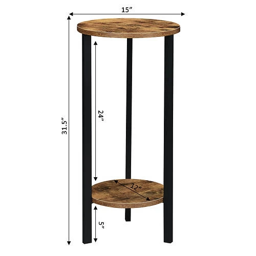 Other Graystone 31" 2-Tier Plant Stand 7 Other Graystone 31" 2-Tier Plant Stand - Image 7