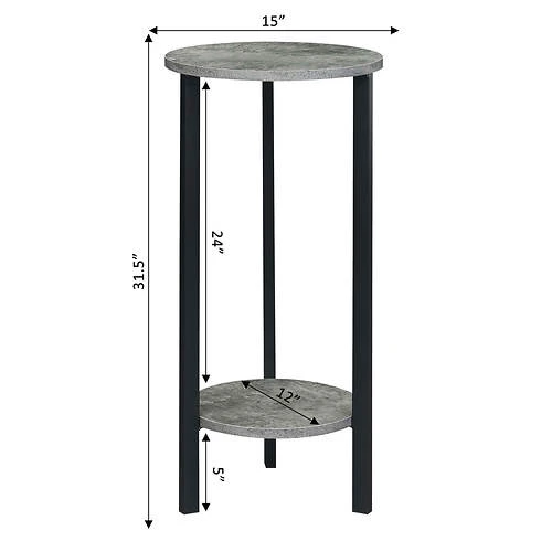 Other Graystone 31" 2-Tier Plant Stand 15 Other Graystone 31" 2-Tier Plant Stand - Image 15