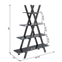 Other Oxford A-Frame Bookshelf -Exquisite Home imageService 1725