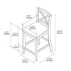 Linon Binford Barstool