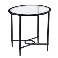 Southern Enterprises Quinton Oval Side Table 5 Southern Enterprises Quinton Oval Side Table -Exquisite Home imageService 1760