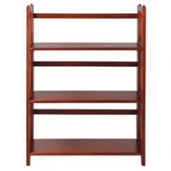 Casual Home 27.5" 3-Tier Folding Bookcase -Exquisite Home imageService 1819