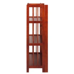 Casual Home 27.5" 3-Tier Folding Bookcase -Exquisite Home imageService 1822