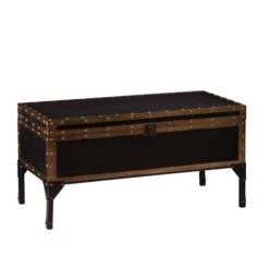 Southern Enterprises Drifton Travel Trunk Cocktail Table