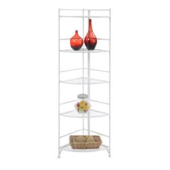 Other Xtra Storage 5-Tier Folding Corner Shelf -Exquisite Home imageService 1908