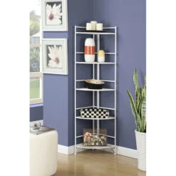 Other Xtra Storage 5-Tier Folding Corner Shelf -Exquisite Home imageService 1910
