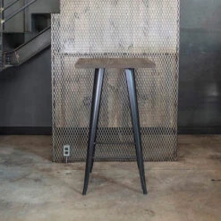 AmeriHome Loft Pub Table With Metal Top -Exquisite Home imageService 1922