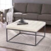 Southern Enterprises Ciarin Upholstered Cocktail Ottoman