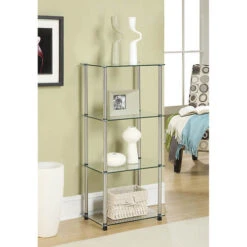 Other Designs2Go Classic Glass 4-Tier Tower 11 Other Designs2Go Classic Glass 4-Tier Tower -Exquisite Home imageService 1964