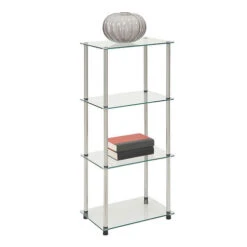 Other Designs2Go Classic Glass 4-Tier Tower 12 Other Designs2Go Classic Glass 4-Tier Tower -Exquisite Home imageService 1965