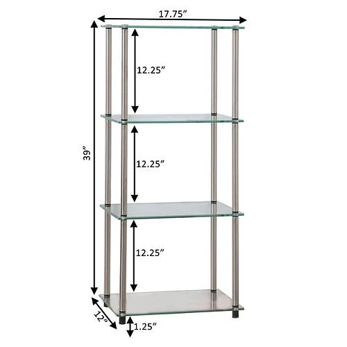 Other Designs2Go Classic Glass 4-Tier Tower 6 Other Designs2Go Classic Glass 4-Tier Tower - Image 6