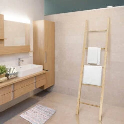 Casual Home American Maple Decorative Ladder -Exquisite Home imageService 2063