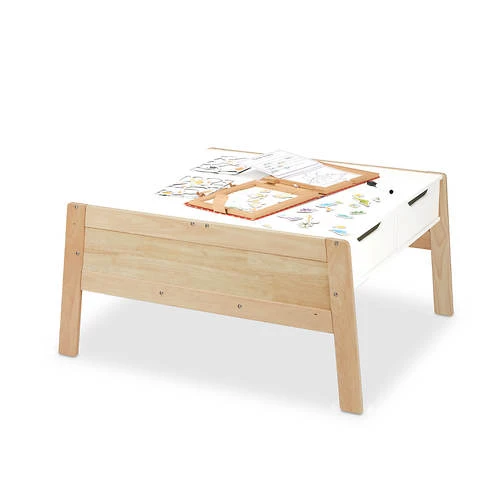 Melissa & Doug Wooden Art & Activity Table With Bins 1 Melissa & Doug Wooden Art & Activity Table With Bins