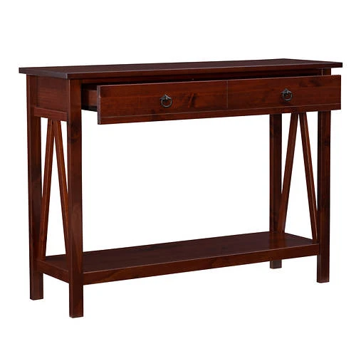 Linon Thomson Antique Console 2 Linon Thomson Antique Console - Image 2