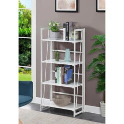 Other Xtra Folding 4-Tier Bookshelf -Exquisite Home imageService 2098