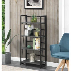 Other Xtra Folding 4-Tier Bookshelf -Exquisite Home imageService 2103