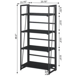 Other Xtra Folding 4-Tier Bookshelf -Exquisite Home imageService 2110