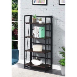 Other Xtra Folding 4-Tier Bookshelf -Exquisite Home imageService 2111