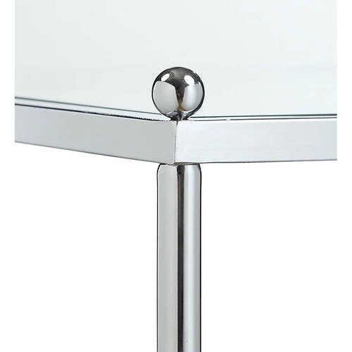 Other Royal Crest 3-Tier 54" Glass Console Table 6 Other Royal Crest 3-Tier 54" Glass Console Table - Image 6