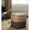 Signature Design By Ashley Sweed Valley Pouf