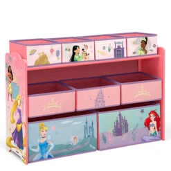 Licensed Disney Deluxe 9-Bin Toy Organizer