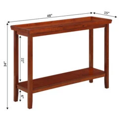 Other Ledgewood Console Table With Shelf -Exquisite Home imageService 2195
