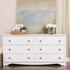 Prepac Monterey 6-Drawer Dresser -Exquisite Home imageService 2204