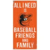 MLB Baseball, Family & Friends Sign