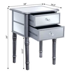 Other Gold Coast Mayfair 2-Drawer End Table