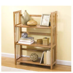 Folding Mission Style Bookcase