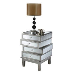 Other Gold Coast J Daniels 4-Drawer End Table