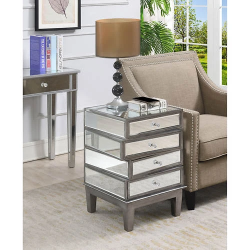 Other Gold Coast J Daniels 4-Drawer End Table 2 Other Gold Coast J Daniels 4-Drawer End Table - Image 2