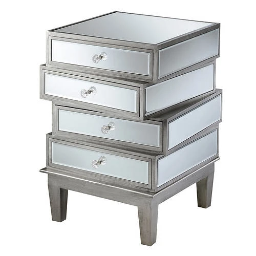 Other Gold Coast J Daniels 4-Drawer End Table 5 Other Gold Coast J Daniels 4-Drawer End Table - Image 5