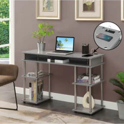 Other Designs2Go No Tools Student Desk With Charging Station And Shelves 25 Other Designs2Go No Tools Student Desk With Charging Station And Shelves -Exquisite Home imageService 2258