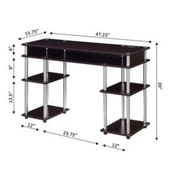 Other Designs2Go No Tools Student Desk With Charging Station And Shelves 26 Other Designs2Go No Tools Student Desk With Charging Station And Shelves -Exquisite Home imageService 2259