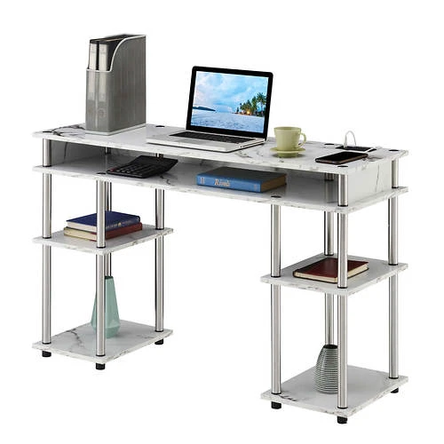 Other Designs2Go No Tools Student Desk With Charging Station And Shelves 14 Other Designs2Go No Tools Student Desk With Charging Station And Shelves - Image 14