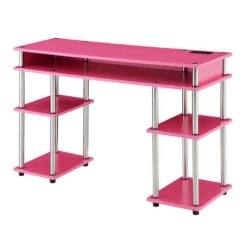 Other Designs2Go No Tools Student Desk With Charging Station And Shelves 36 Other Designs2Go No Tools Student Desk With Charging Station And Shelves -Exquisite Home imageService 2269