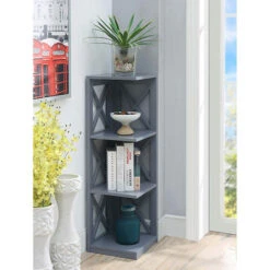 Other Oxford 3-Tier Corner Bookcase -Exquisite Home imageService 2280