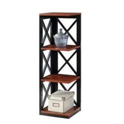 Other Oxford 3-Tier Corner Bookcase -Exquisite Home imageService 2286
