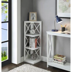 Other Oxford 3-Tier Corner Bookcase -Exquisite Home imageService 2287